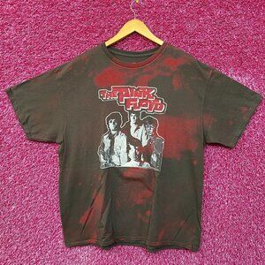 Pink Floyd Live Music Tie Dye Rock Tshirt size Large